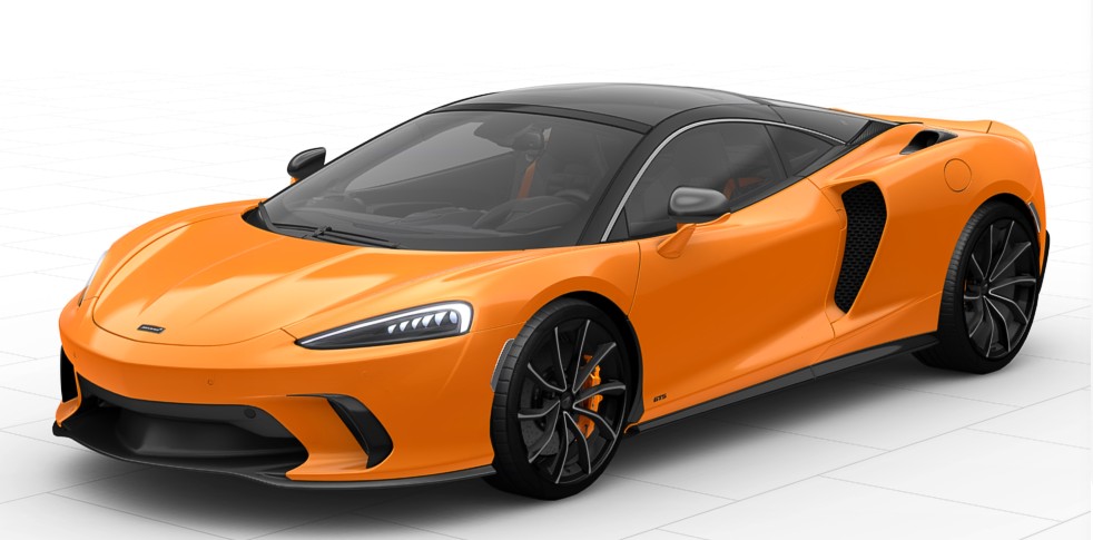 McLaren GTS 2025 Orange - 1:18